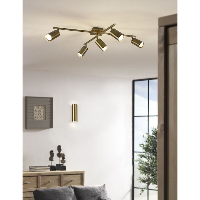 Bronze loftspot modern, Kaso