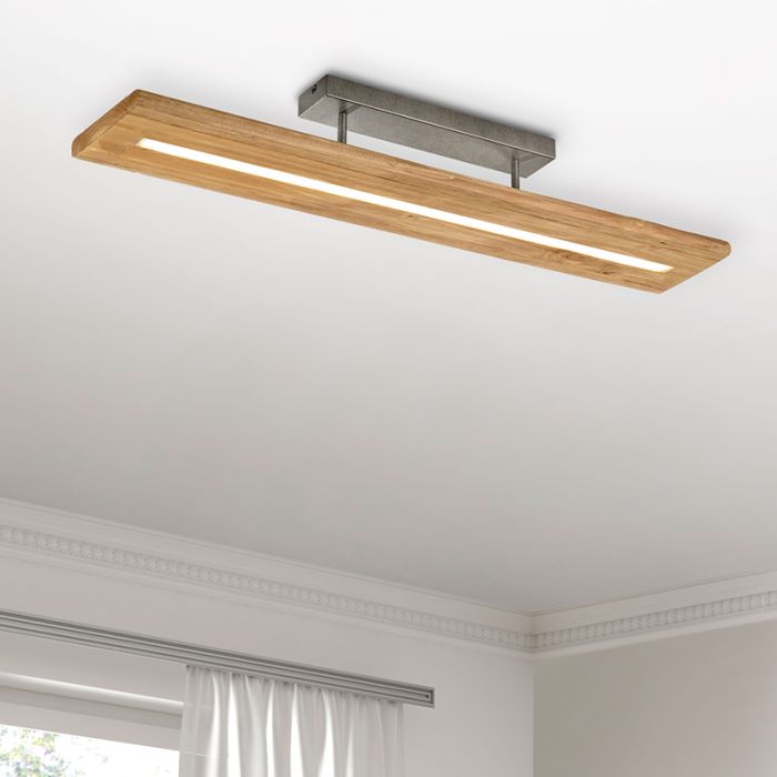 Træ plafond brun, Deka, 27W, 3000K LED
