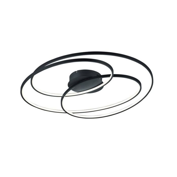 Sort plafond modern, Sabra, 50W, 3000K LED