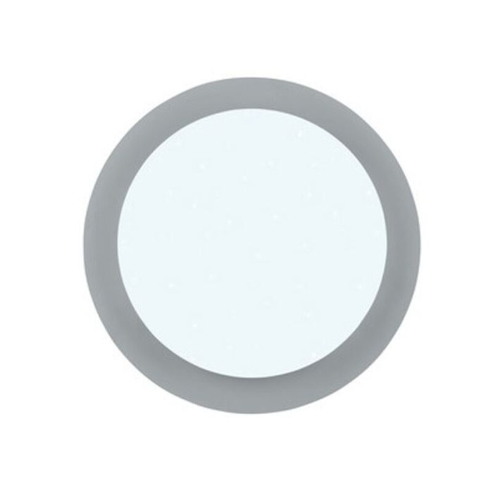 Hvid loftlampe badeværelse modern, Marlena, 12W, 4000K LED, IP44, med fjärrkontroll