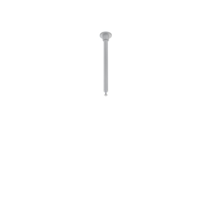 Ophængsstykke 2-faset skinnebelysning, 12,5 cm, grå