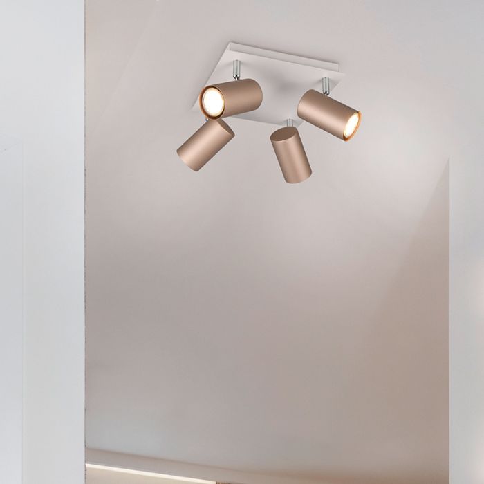 Brun loftspot modern, Kaso