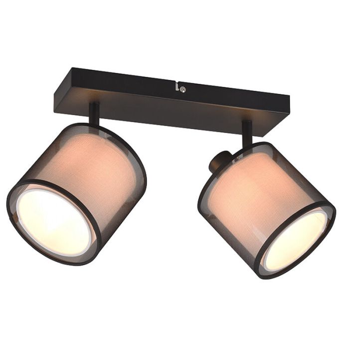 Antracit loftspot modern, Mirle