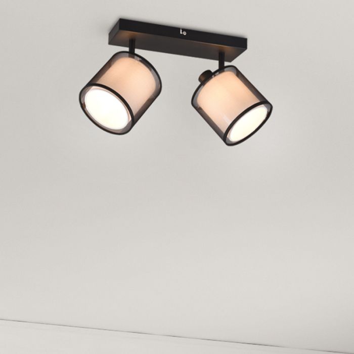 Antracit loftspot modern, Mirle