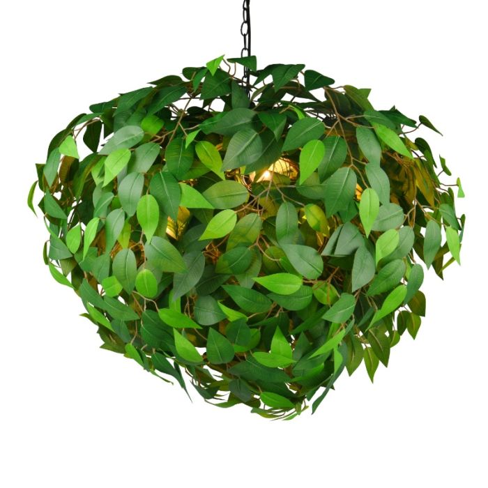 Grøn pendel lampe spisebord design, Urwa