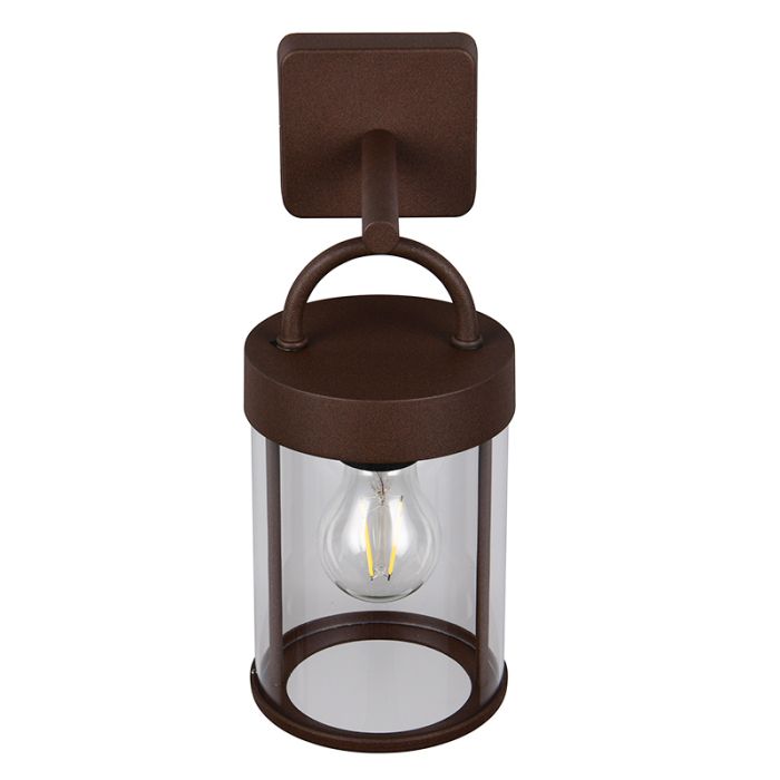 Rustfarvet udendørslampe modern, Piter, IP44
