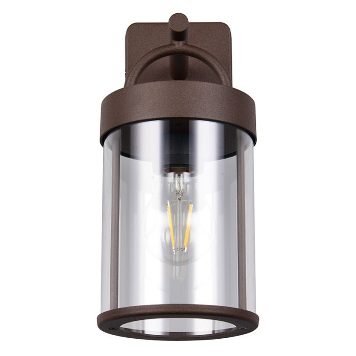 Rustfarvet udendørslampe modern, Piter, IP44