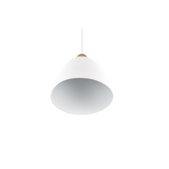 Hvid pendler lampe modern, Casparus