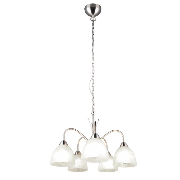 Hvid pendler lampe klassisk, Ozlem