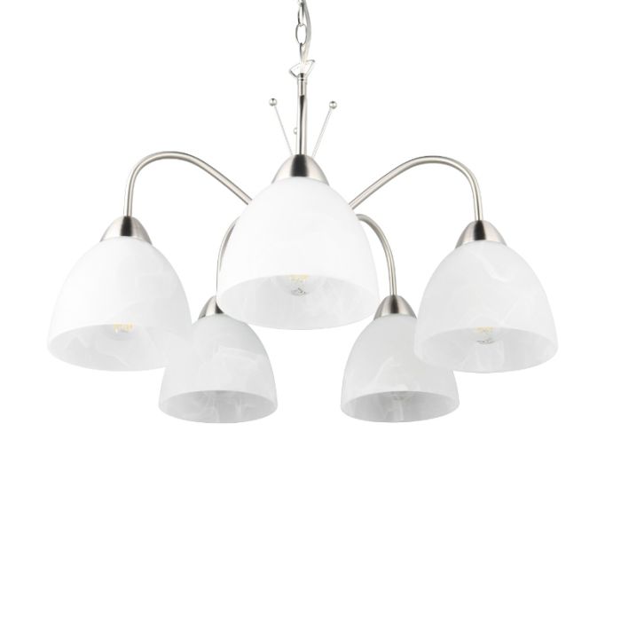 Hvid pendler lampe klassisk, Ozlem