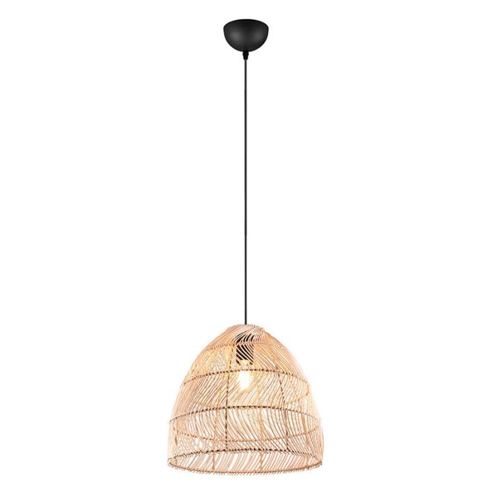 Rattan pendler lampe brun, Symon