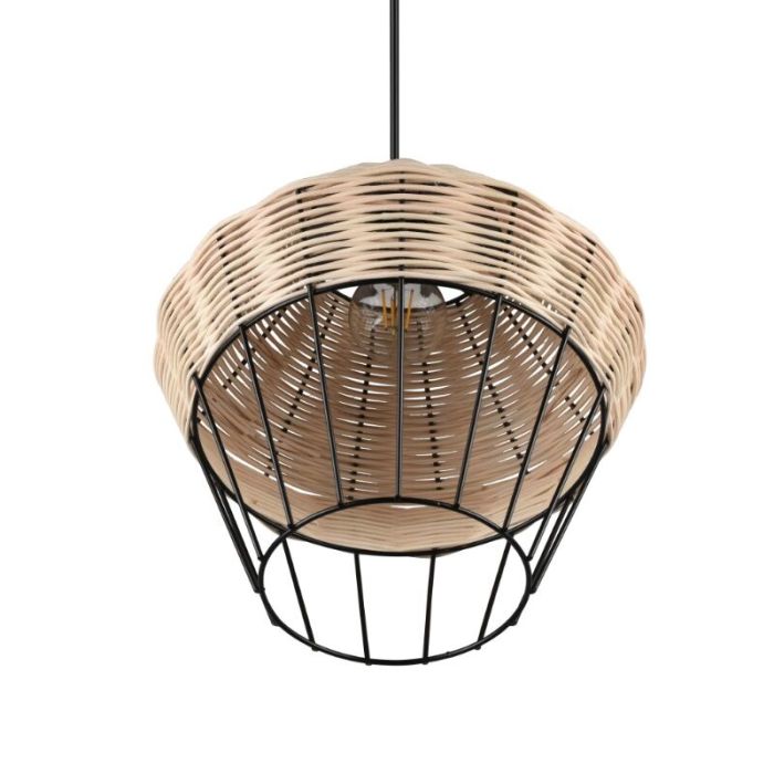 Rattan pendler lampe brun, Mirne