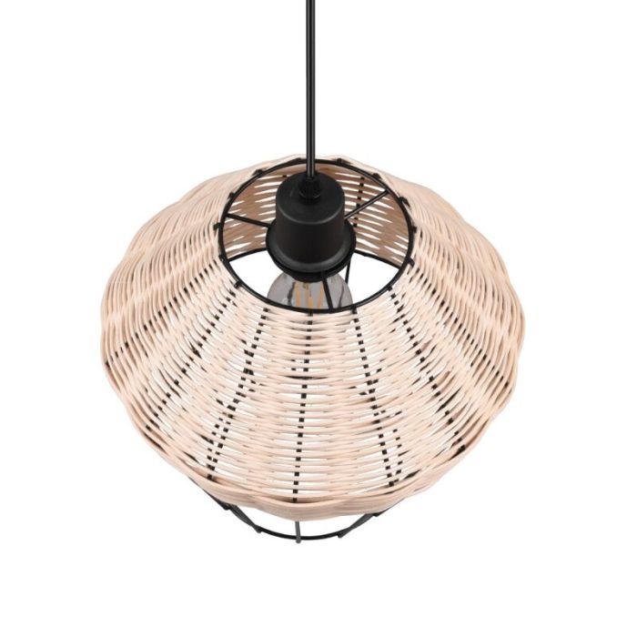 Rattan pendler lampe brun, Mirne