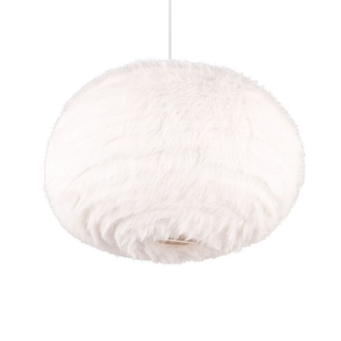 Beige pendler lampe stof, Vijay