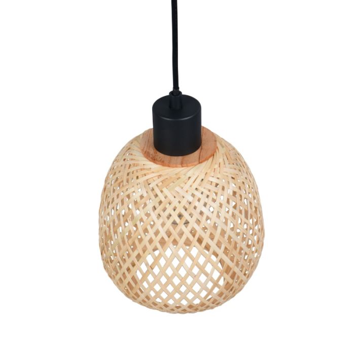 Bambus pendler lampe brun, Piotr