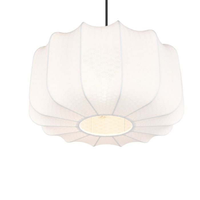 Hvid pendler lampe modern, Metehan