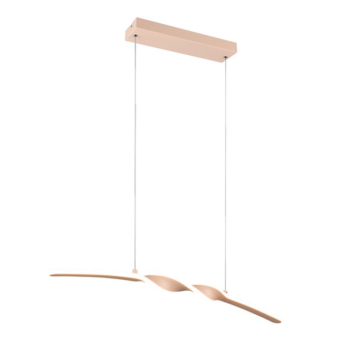 Brun pendler lampe design, Quirinus, 18W, 4000K LED
