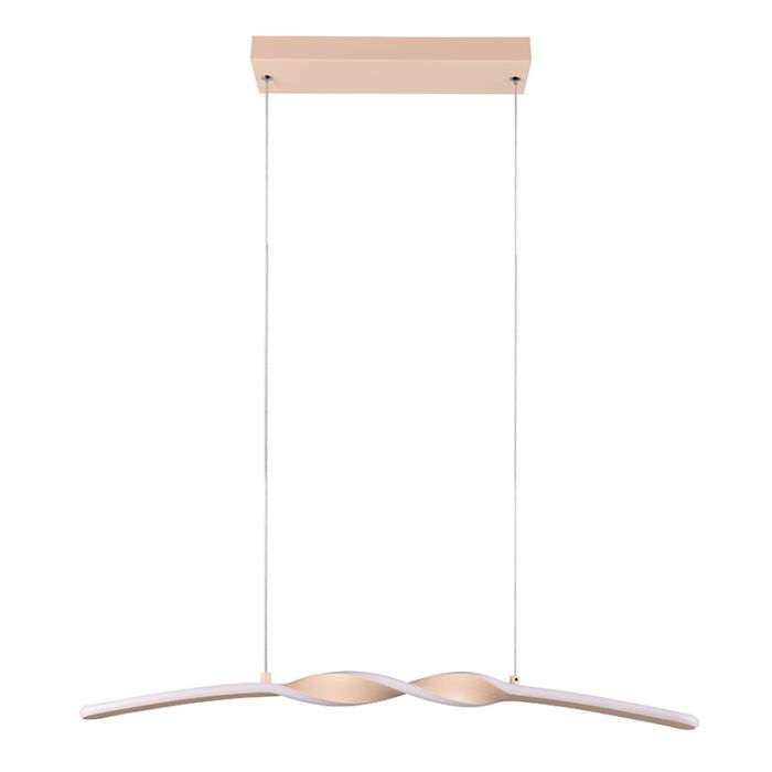 Brun pendler lampe design, Quirinus, 18W, 4000K LED