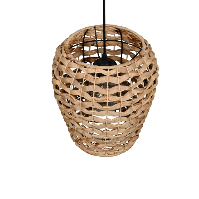Rattan pendler lampe brun, Lycke
