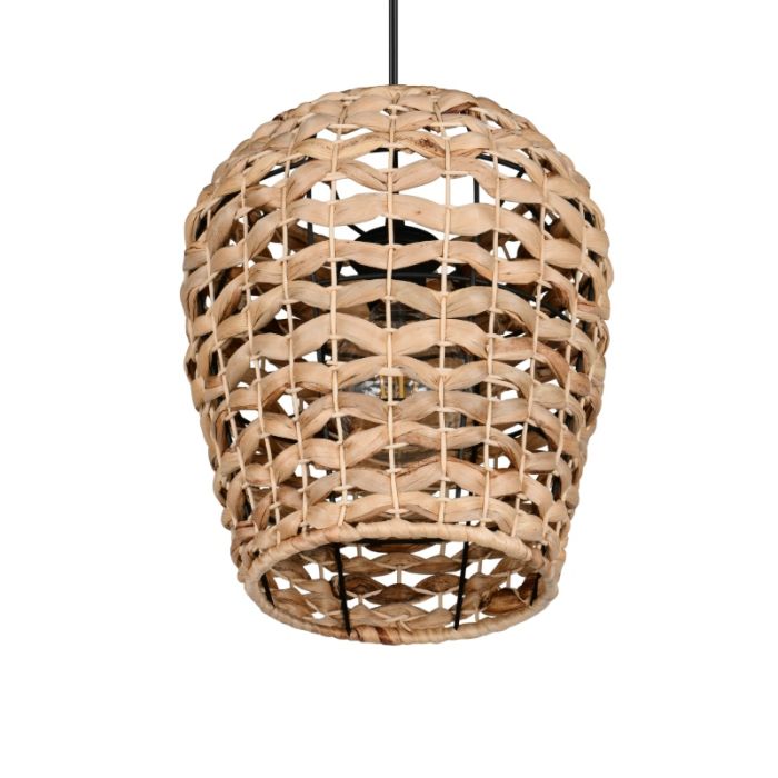Rattan pendler lampe brun, Lycke
