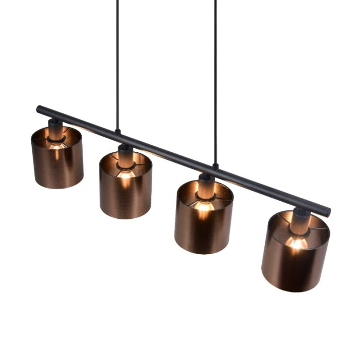 Bronze pendler lampe design, Loeka