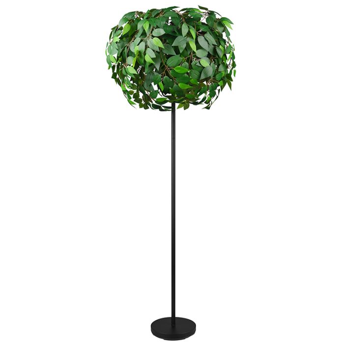 Grøn gulv lampe design, Urwa, med brytare
