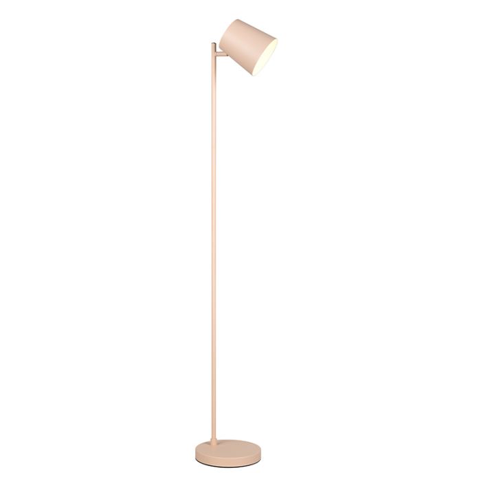 Brun genopladelige gulvlampe metal, Suraya, 4,5W, 3000K LED, 3 trins lysdæmper