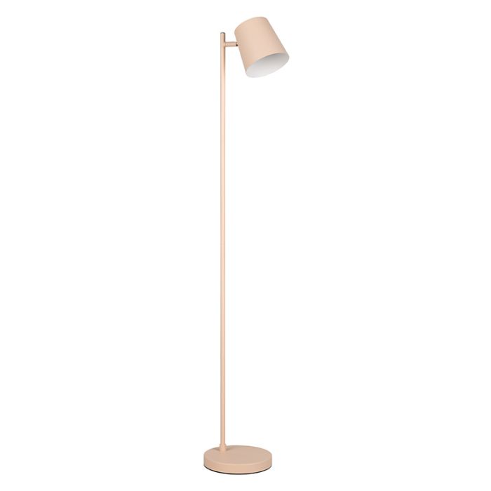 Brun genopladelige gulvlampe metal, Suraya, 4,5W, 3000K LED, 3 trins lysdæmper