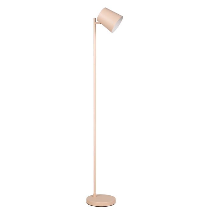 Brun genopladelige gulvlampe metal, Suraya, 4,5W, 3000K LED, 3 trins lysdæmper