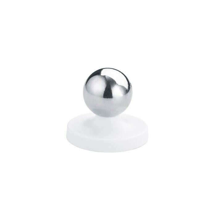 Hvid bordlampe metal, Remko, 2W, 3000K LED, med beröringsdimmer