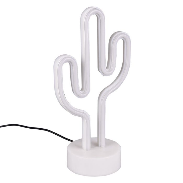 Grøn bordlampe til børneværelse plast, Setian, 1W, 3000K LED
