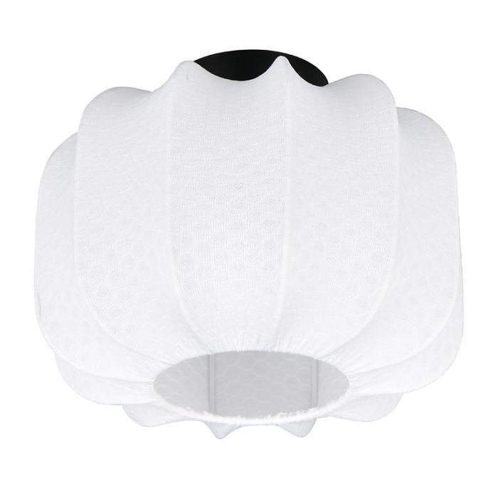 Hvid loftlampe modern, Metehan
