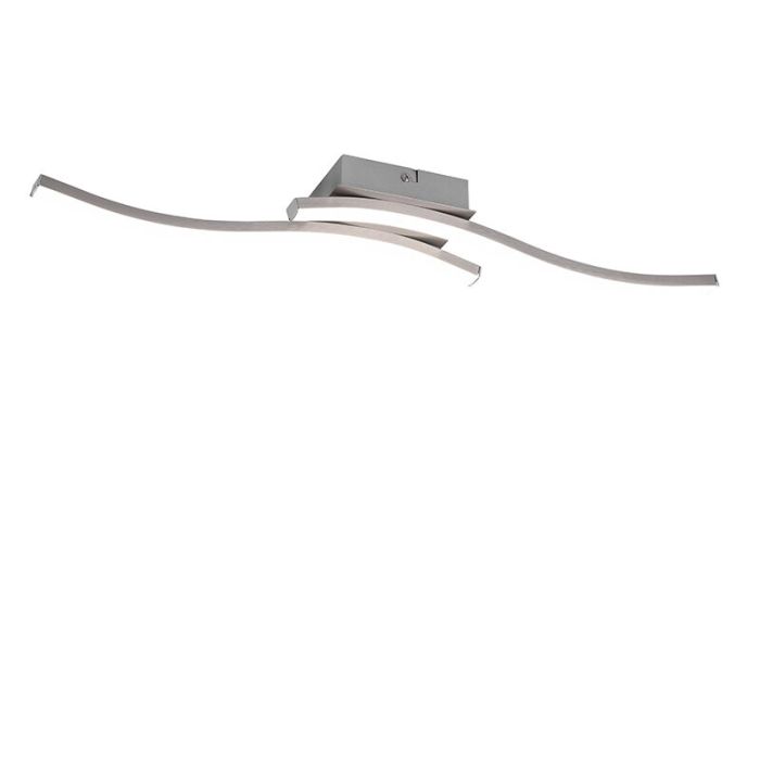 Nikkel loftlampe modern, Go, 5W, 4000K LED