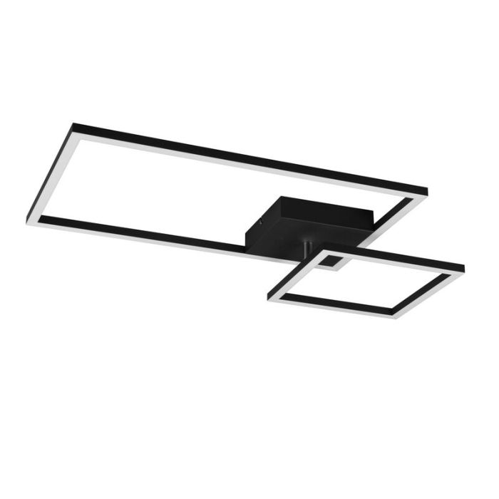 Sort plafond modern, Binc, 25W, 4000K LED, 3 trins lysdæmper