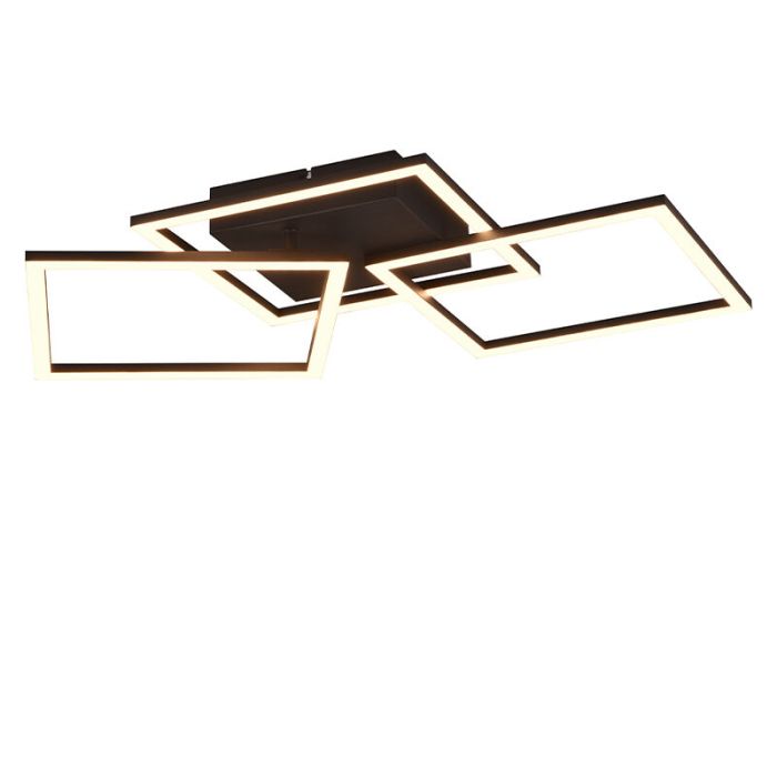Sort plafond modern, Margaux, 31W, 3000K LED