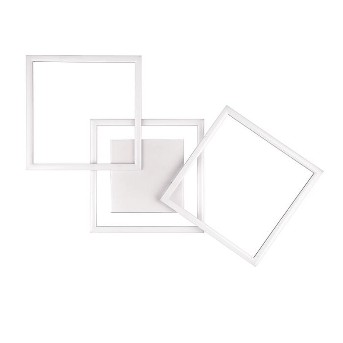 Krom plafond modern, Margaux, 31W, 3000K LED