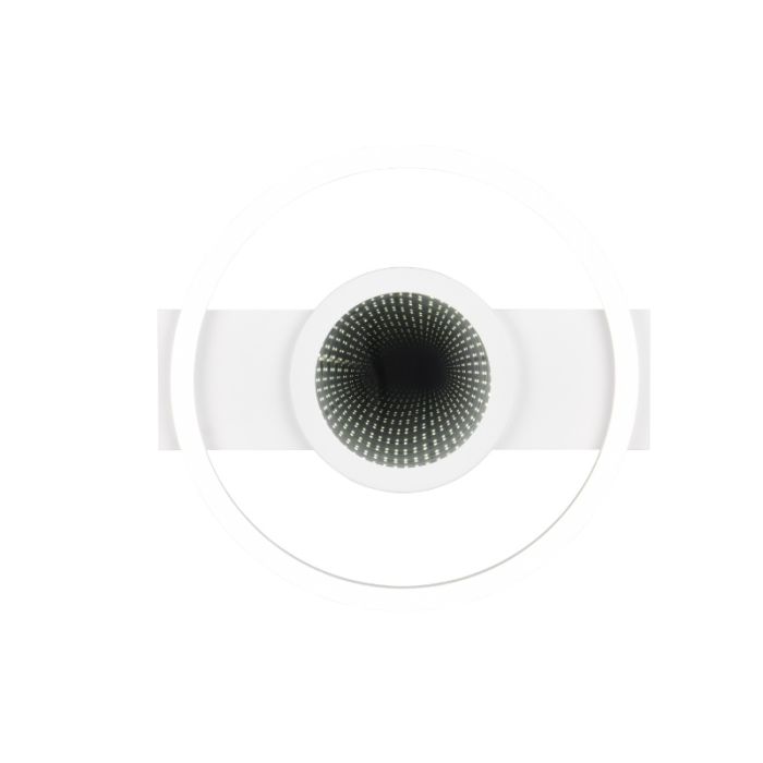 Hvid loftlampe modern, Sandhia, 16W, 4000K LED