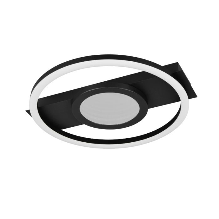 Sort loftlampe modern, Sandhia, 16W, 3000K LED