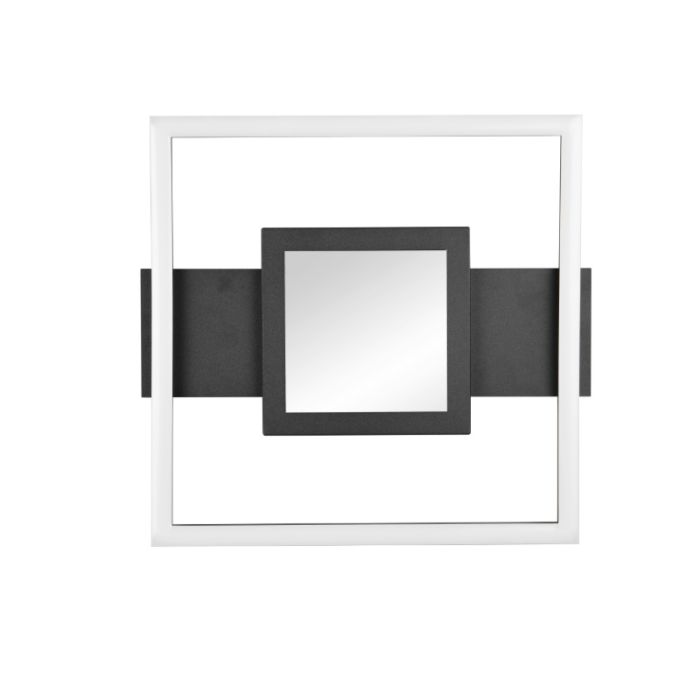 Sort loftlampe modern, Sandhia, 16W, 3000K LED