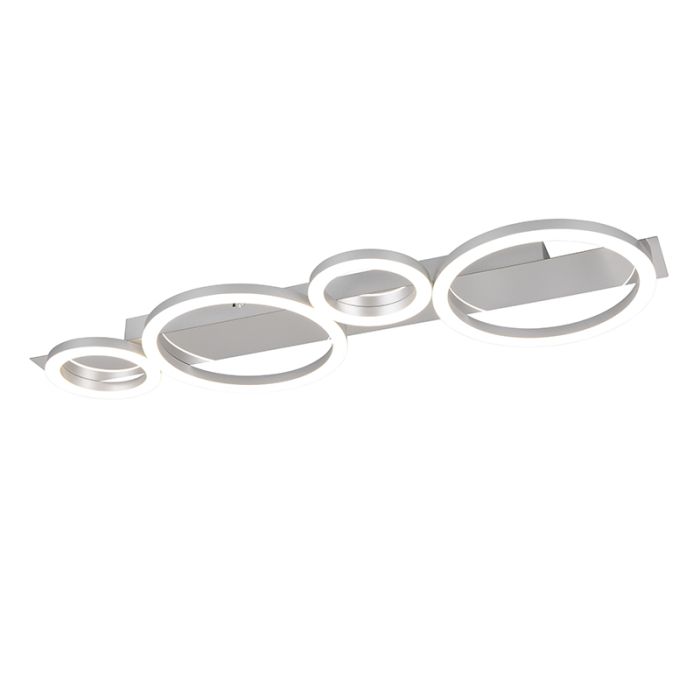 Krom loftlampe design, Ishaan, 26,5W, 4000K LED