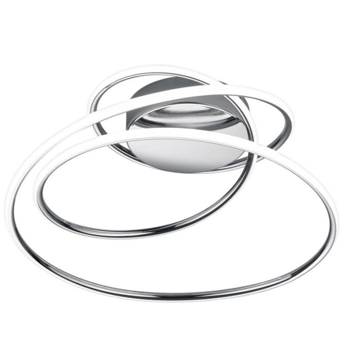 Krom plafond design, Marell, 36W, 4000K LED, 3 trins lysdæmper