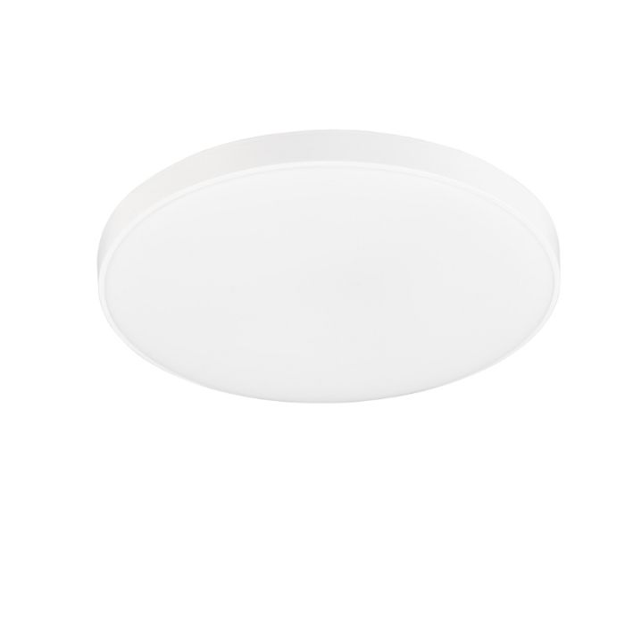 Hvid plafond plast, Sharde, 18W, 4000K LED, IP44