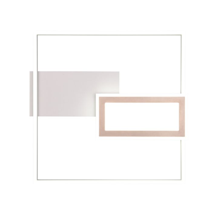 Grå plafond design, Shun, 32W, varm til kold hvid justerbar LED