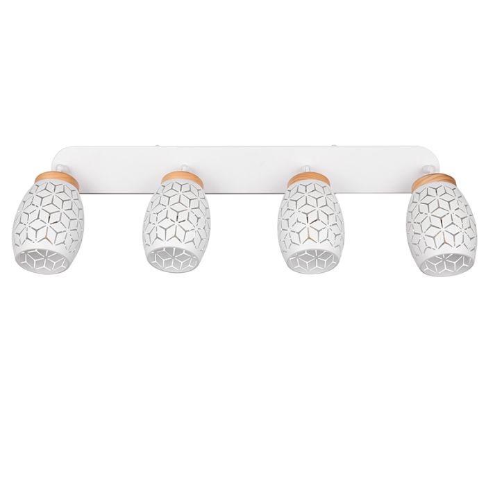 Hvid loftspot modern, Delana