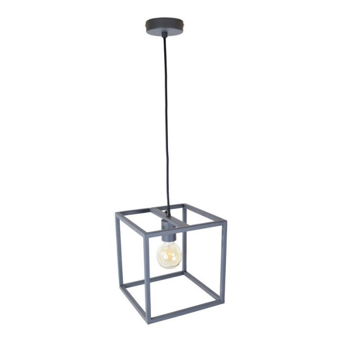 Industri pendler lampe grå, Redox