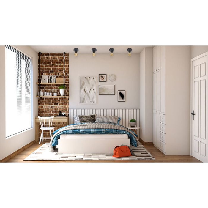Industri loftlampe sort, Moda