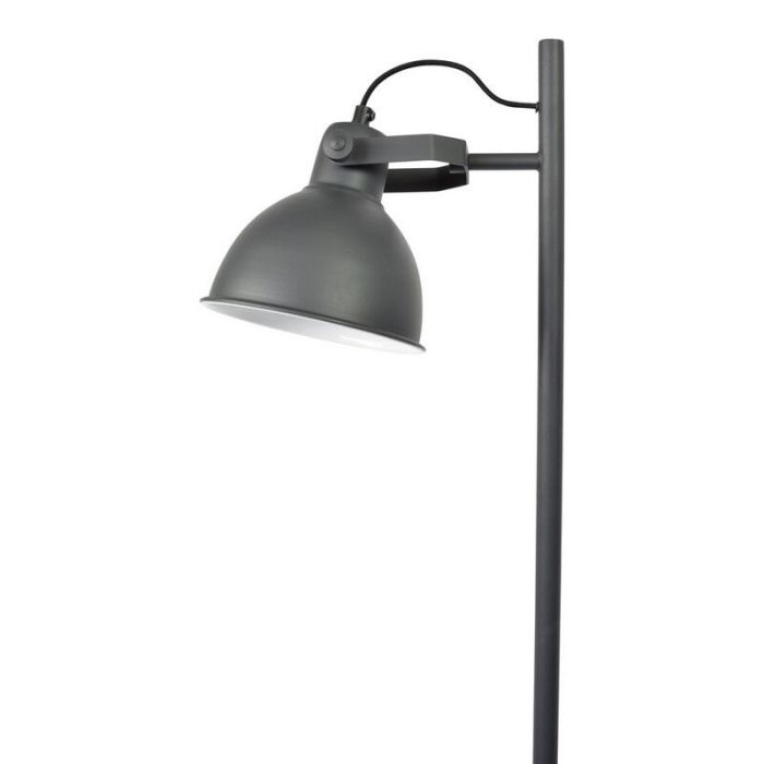 Industri gulv lampe sort, Belga, med brytare