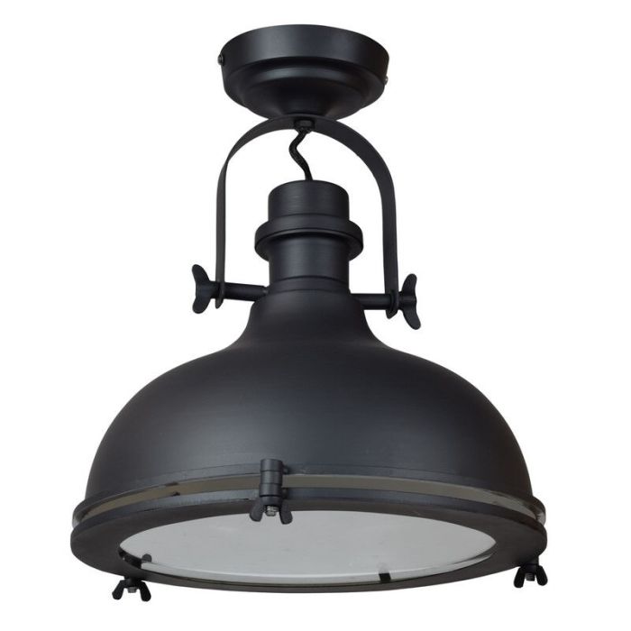 Industri loftlampe sort, Liga