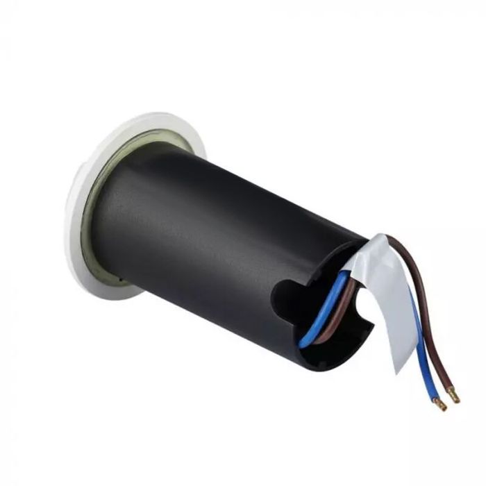 Modern nedgravningsspot hvid, Marcus, 1W, 3000K LED, IP67