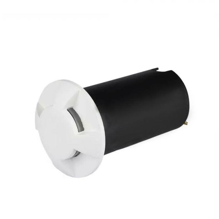 Modern nedgravningsspot hvid, Marcus, 1W, 6500K LED, IP67